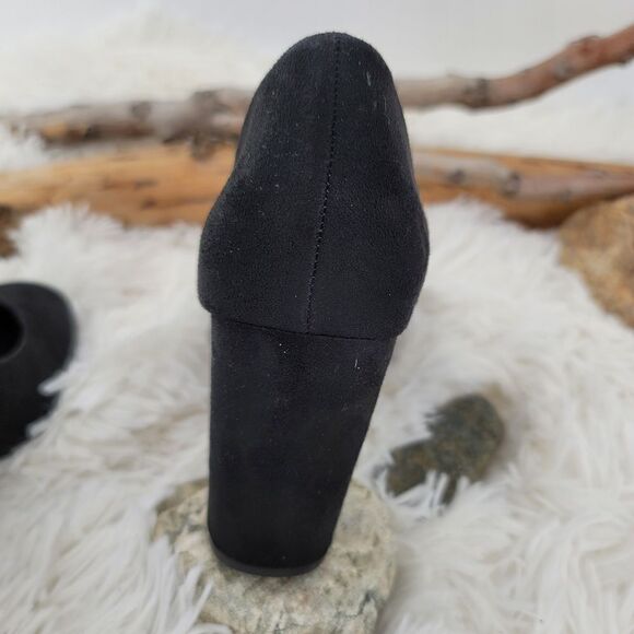 Call it spring suede black pumps - Picture 4 of 9